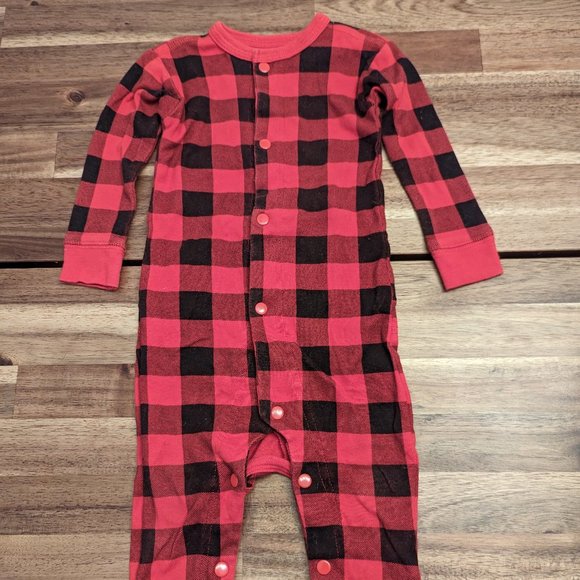 Footless PJ Romper (snaps) Hatley x Indigo 6-12 mo - Picture 3 of 3